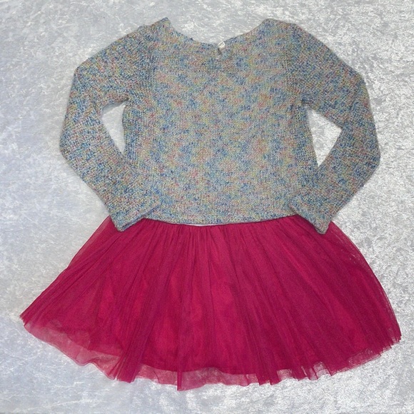 Dollie & Me Tweed Tulle Tutu Dress / Tunic - Picture 3 of 6